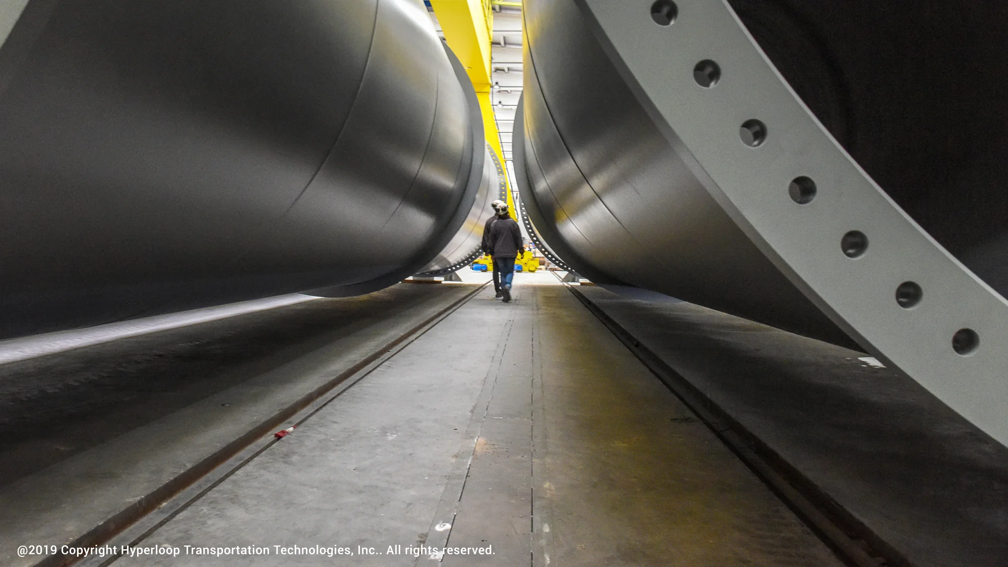 Hyperloop tubes in perspective