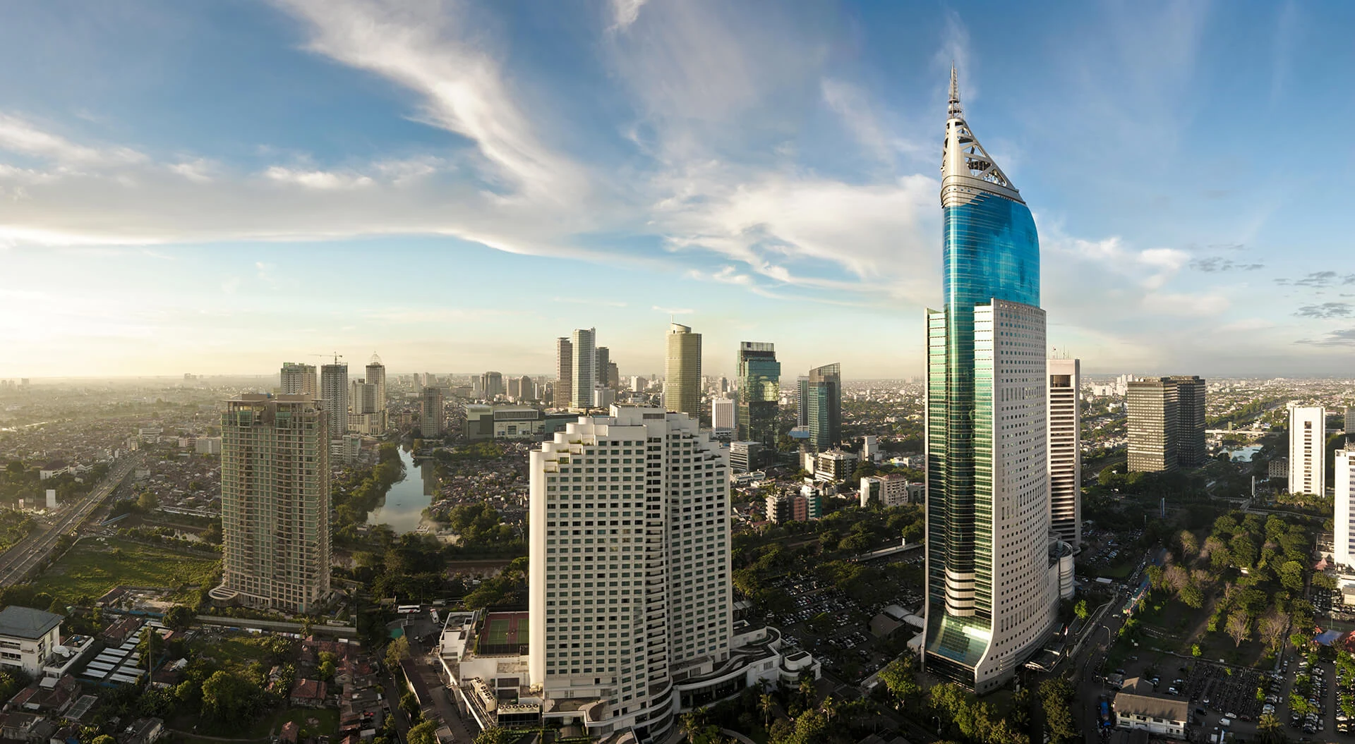HyperloopTT's proposed routes around Jakarta, Java and Sumatra